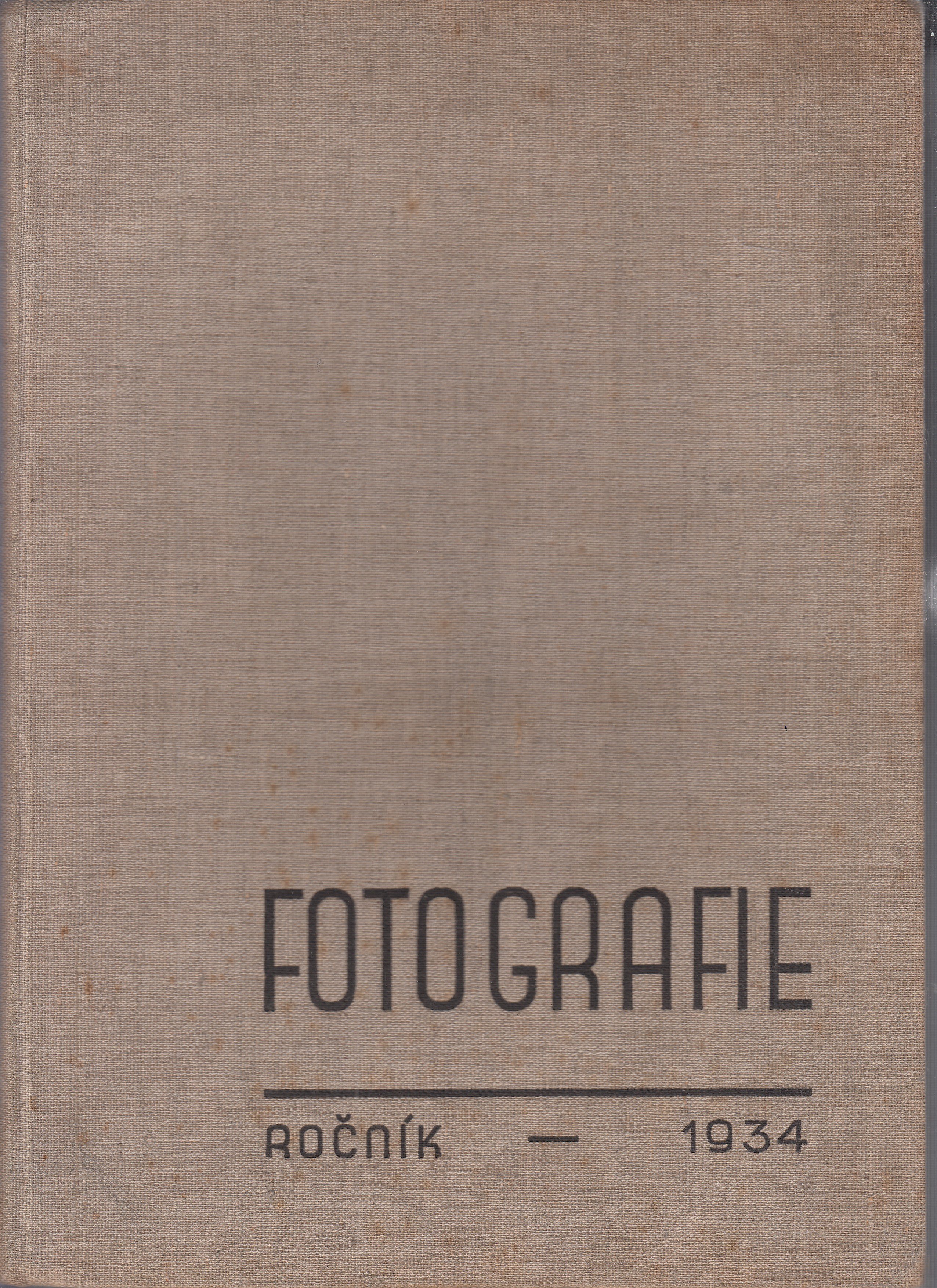 Fotografie 1933 - 1934