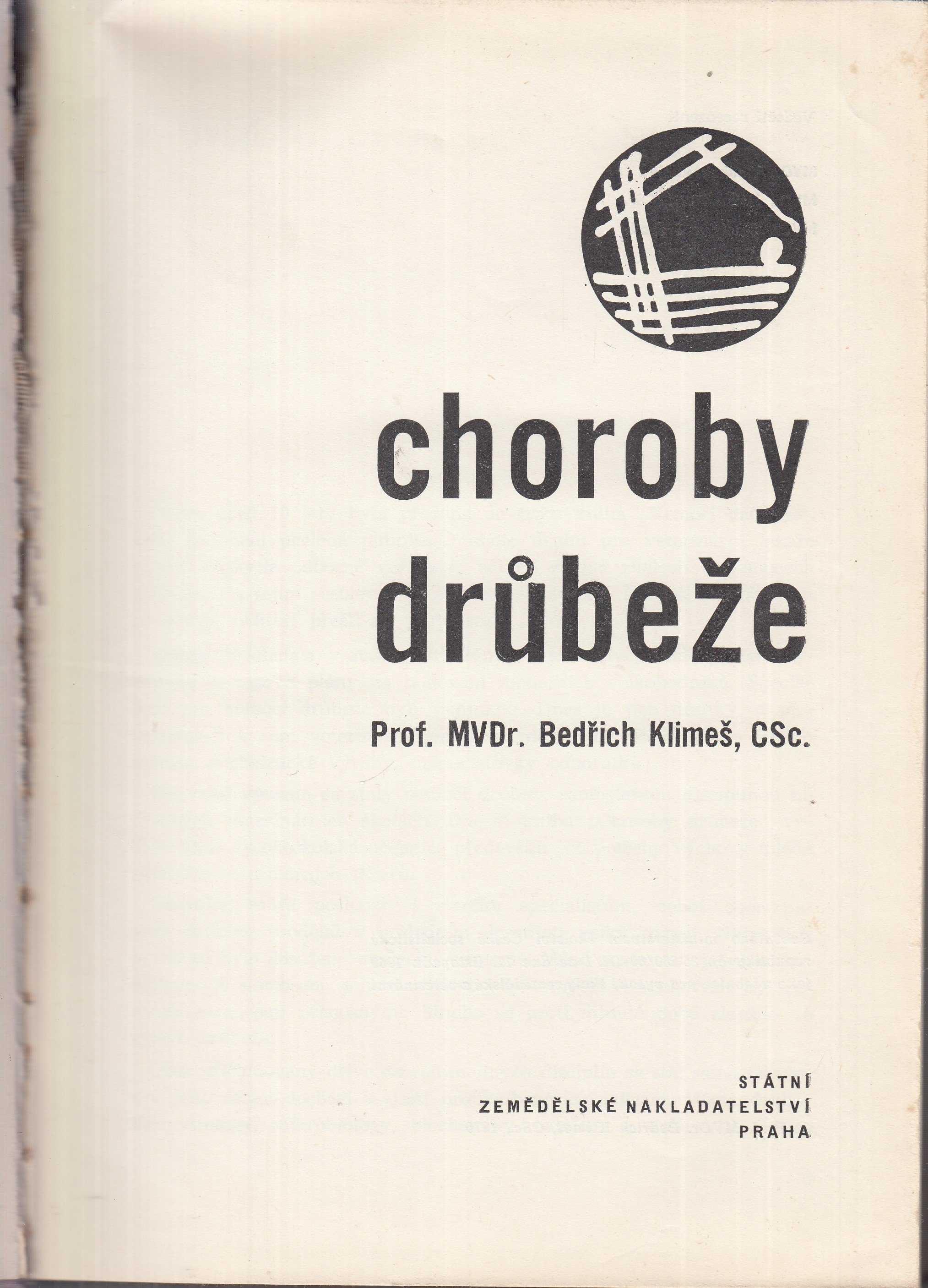 Choroby drůbeže : Učebnice pro vys. školy zeměd. a vet.