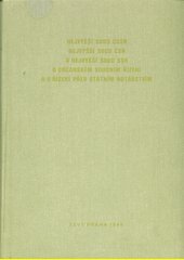 Nejvyšší soud ČSSR, Nejvyšší soud ČSR a Nejvyšší soud SSR o občanském soudním řízení a o řízení před státním notářstvím : sborní