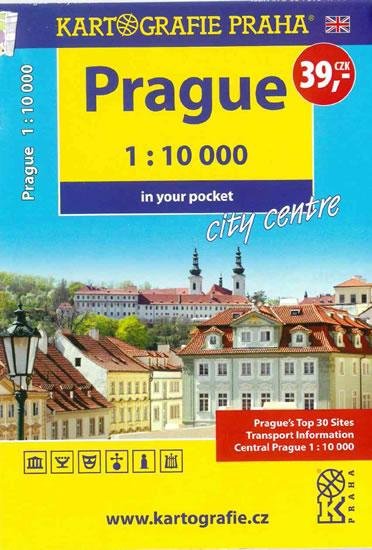 Praha ve vaší kapse - Prague centrum AJ 1:10 000