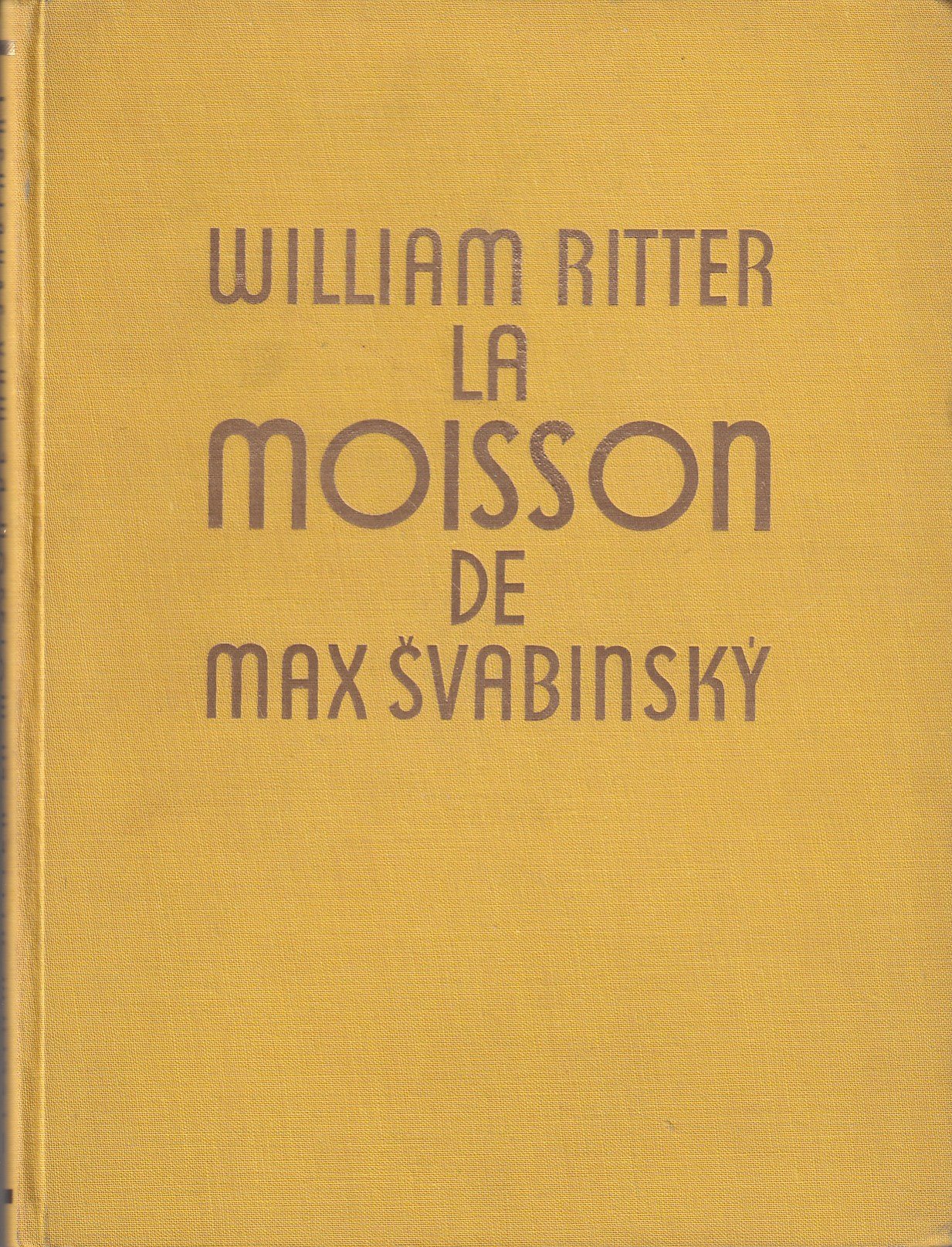 La moisson de Max Švabinský /podpis/