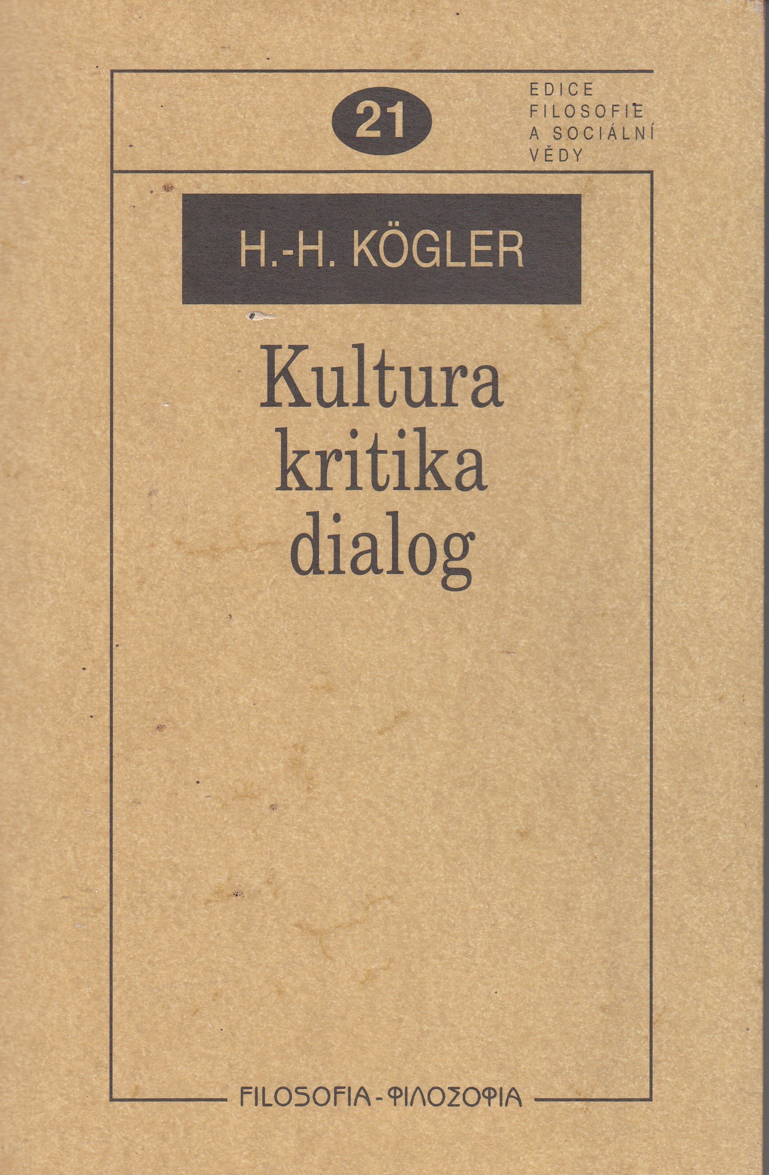 Kultura, kritika, dialog