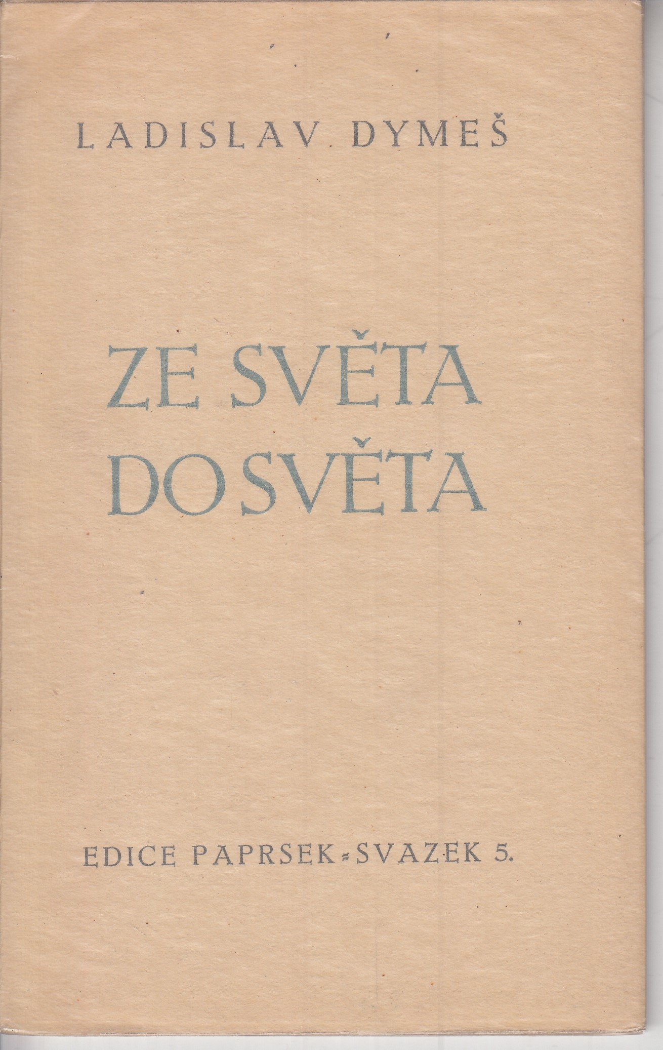 Ze světa do světa - podpis