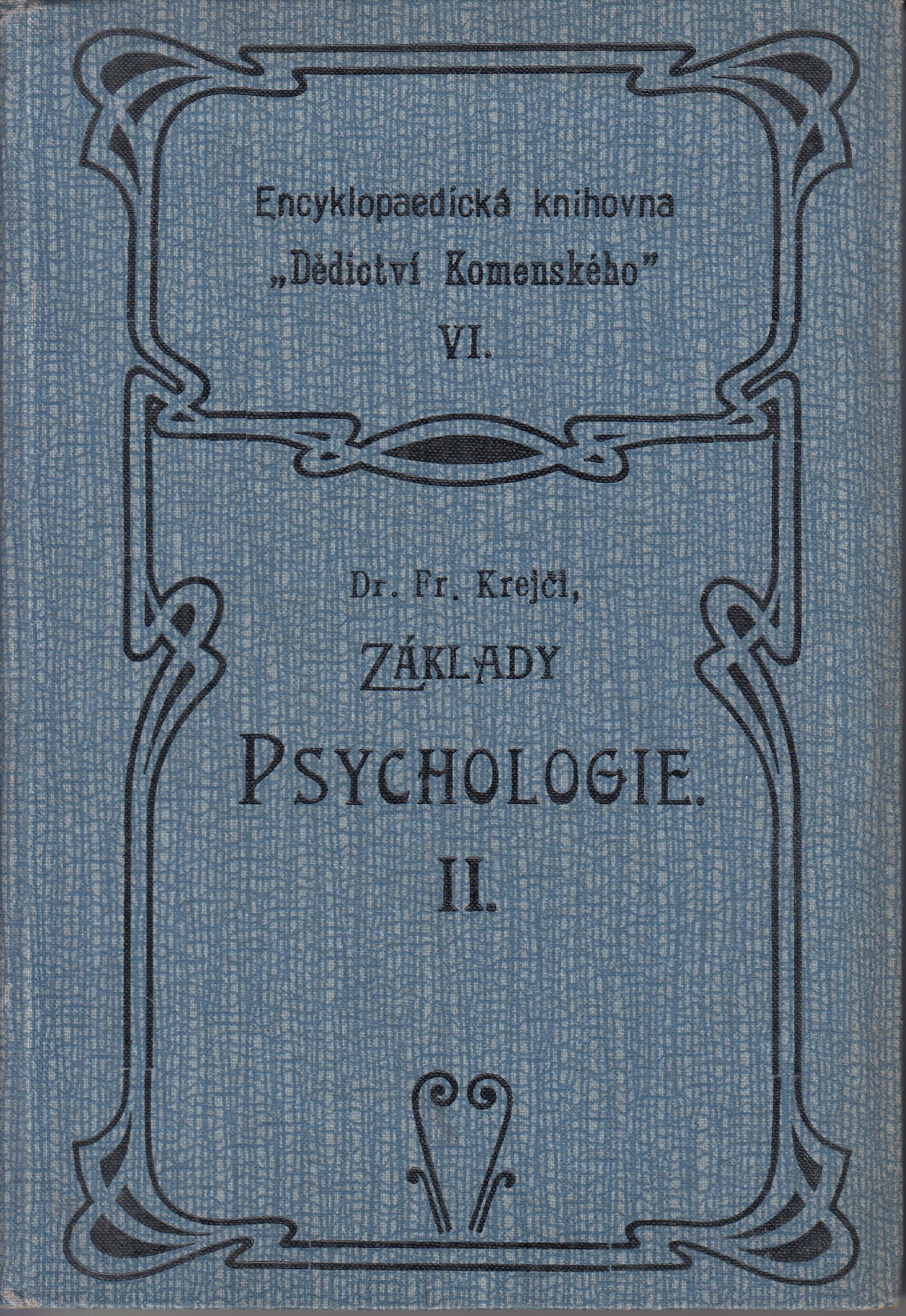 Psychologie II. - Elementární jevy duševní