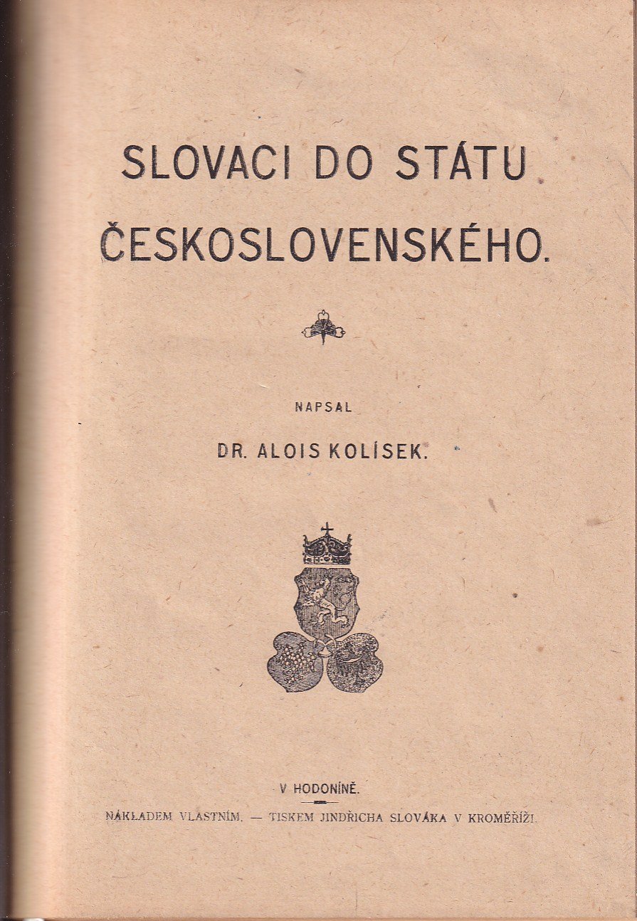 Slováci do státu československého