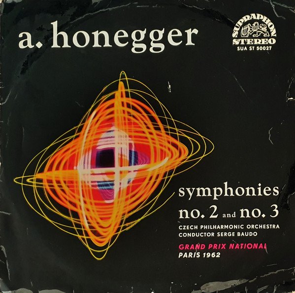 A. Honegger, Czech Philharmonic Orchestra, Serge Baudo – Symphonies No. 2 And No. 3