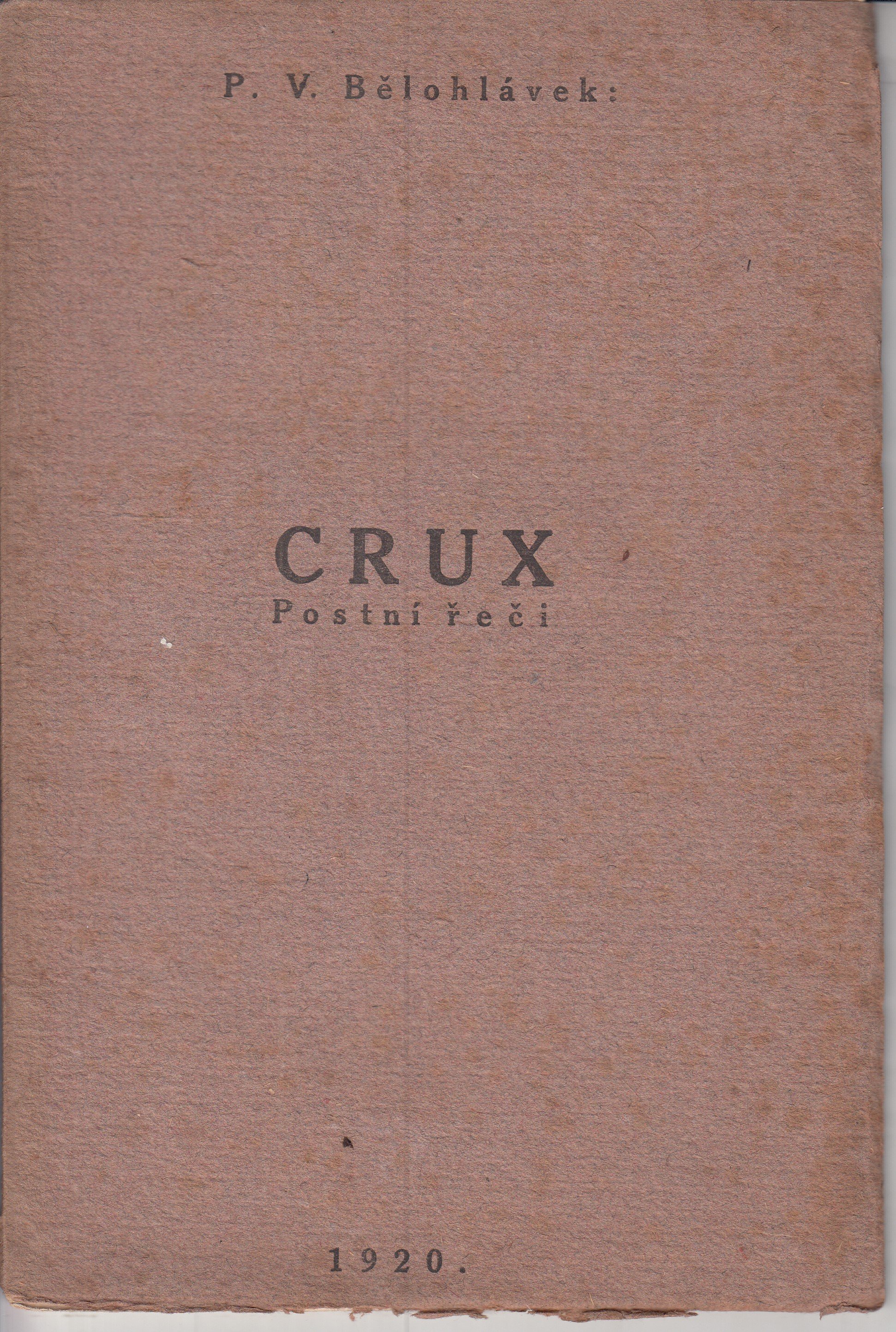 Crux - Postní řeči