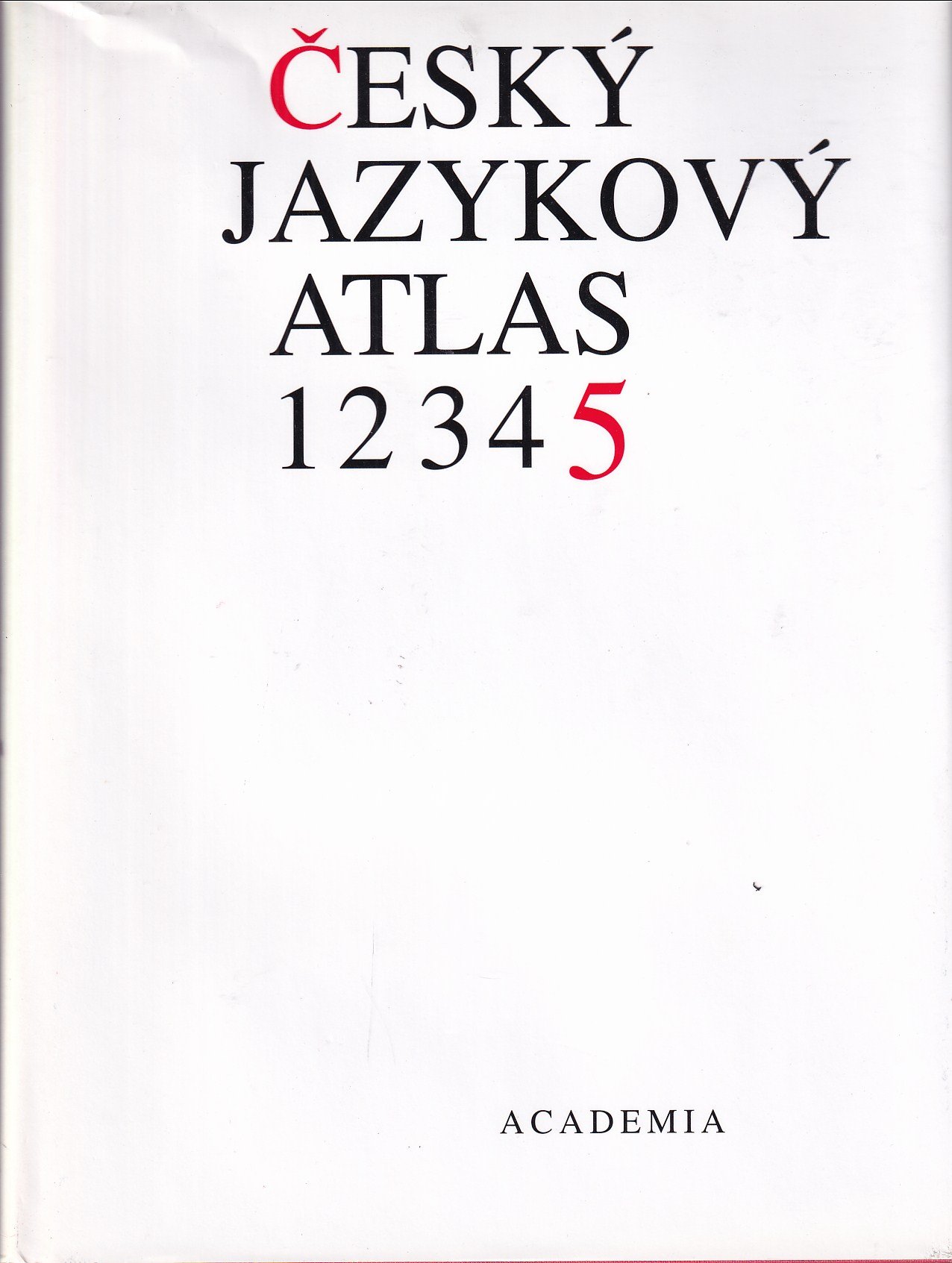 Český jazyková atlas 5