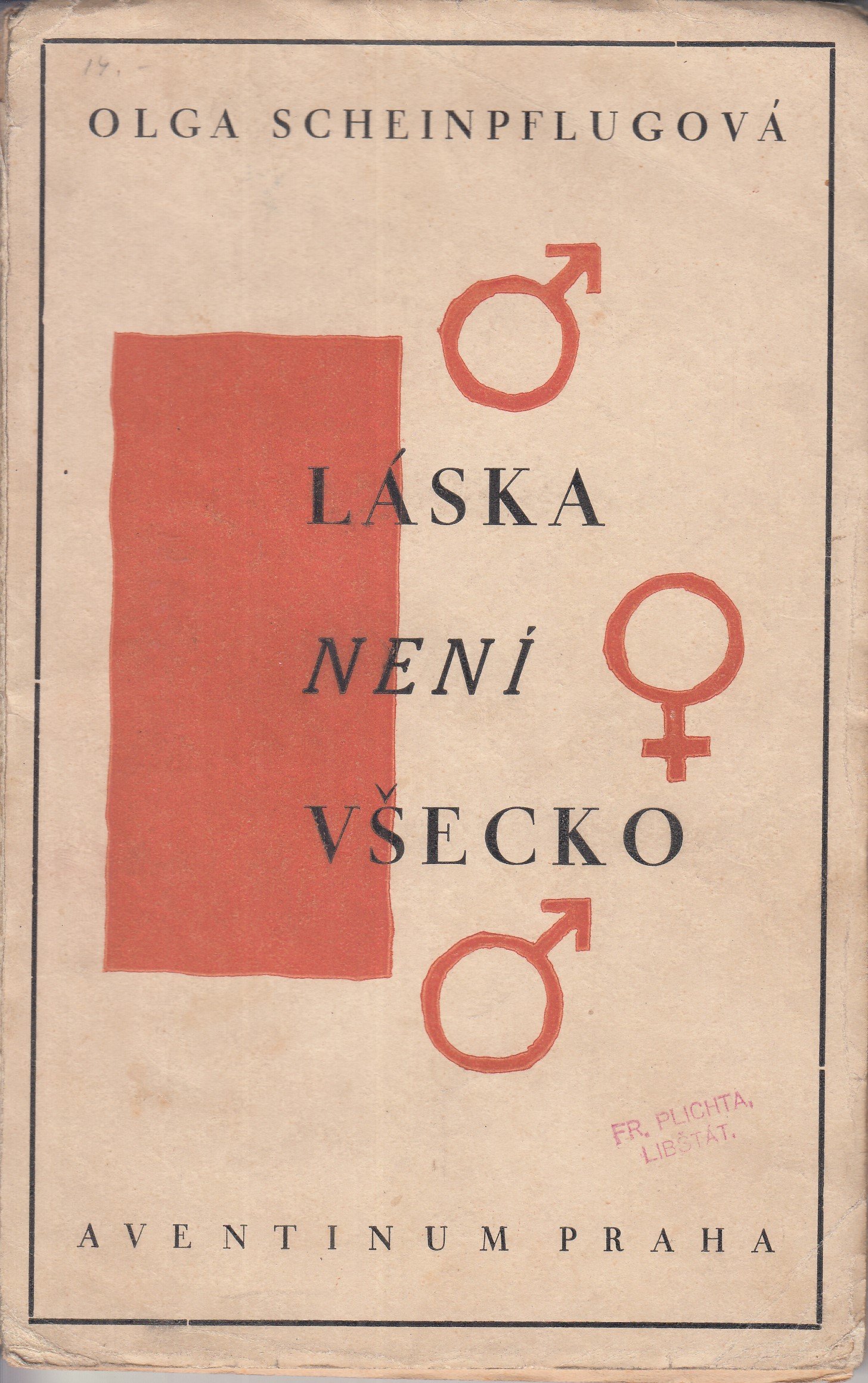 Láska není všecko : komedie tří ve třech aktech