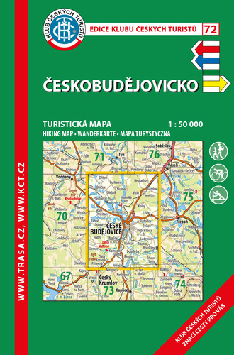 KČT 72 Českobudějovicko 1:50 000