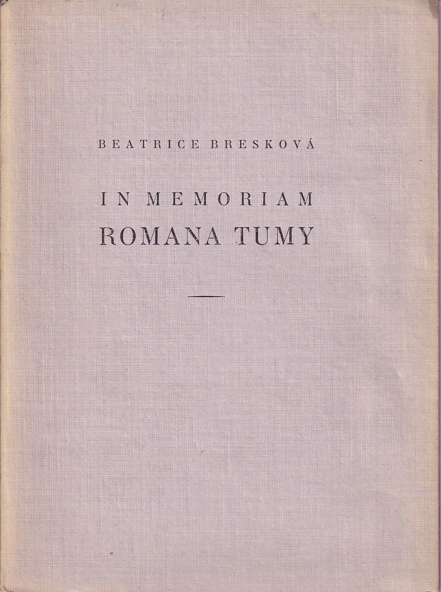 In memoriam Romana Tumy