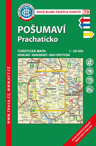 KČT 70 Pošumaví, Prachaticko