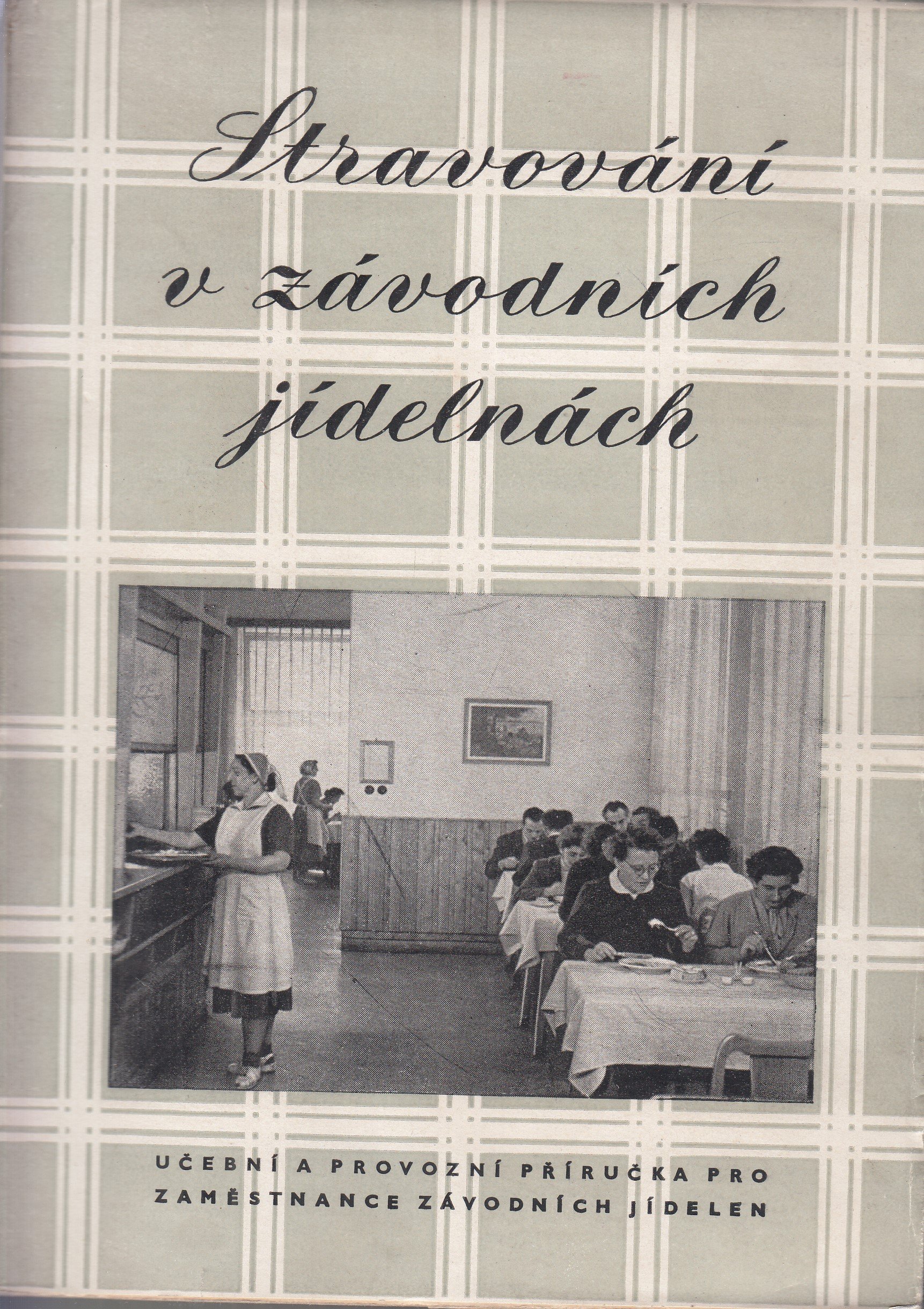 Stravování v závodních jídelnách : Učební a provozní pomůcka pro zaměstnance záv. jídelen a pro všechny pracovníky v záv. stravo