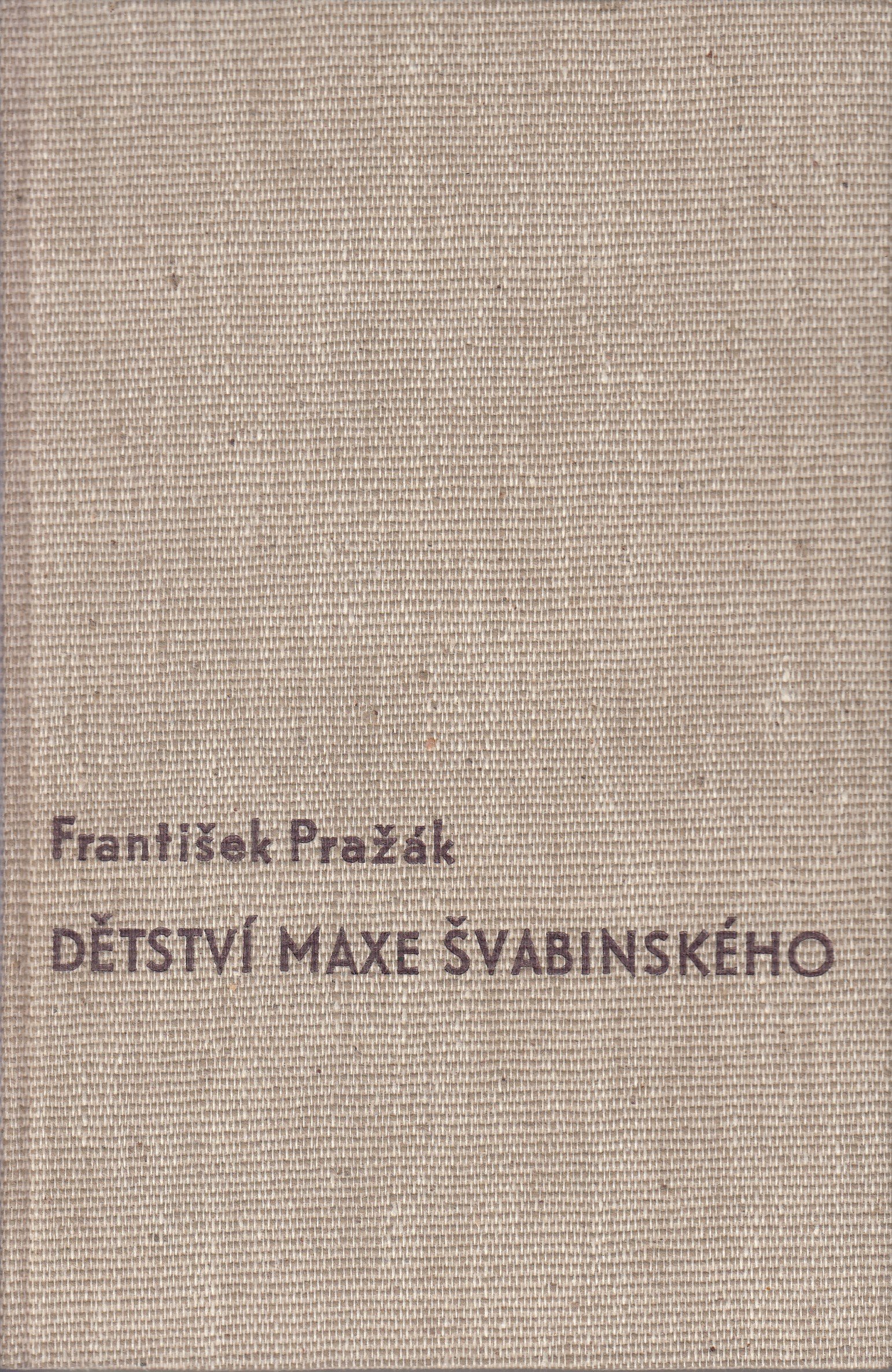 Dětství Maxe Švabinského