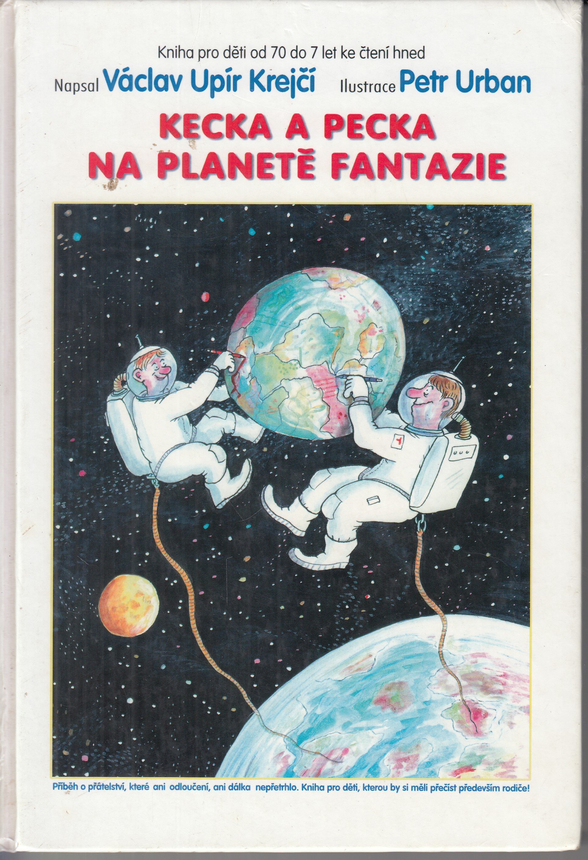 Kecka a Pecka na Planetě Fantazie  - podpis