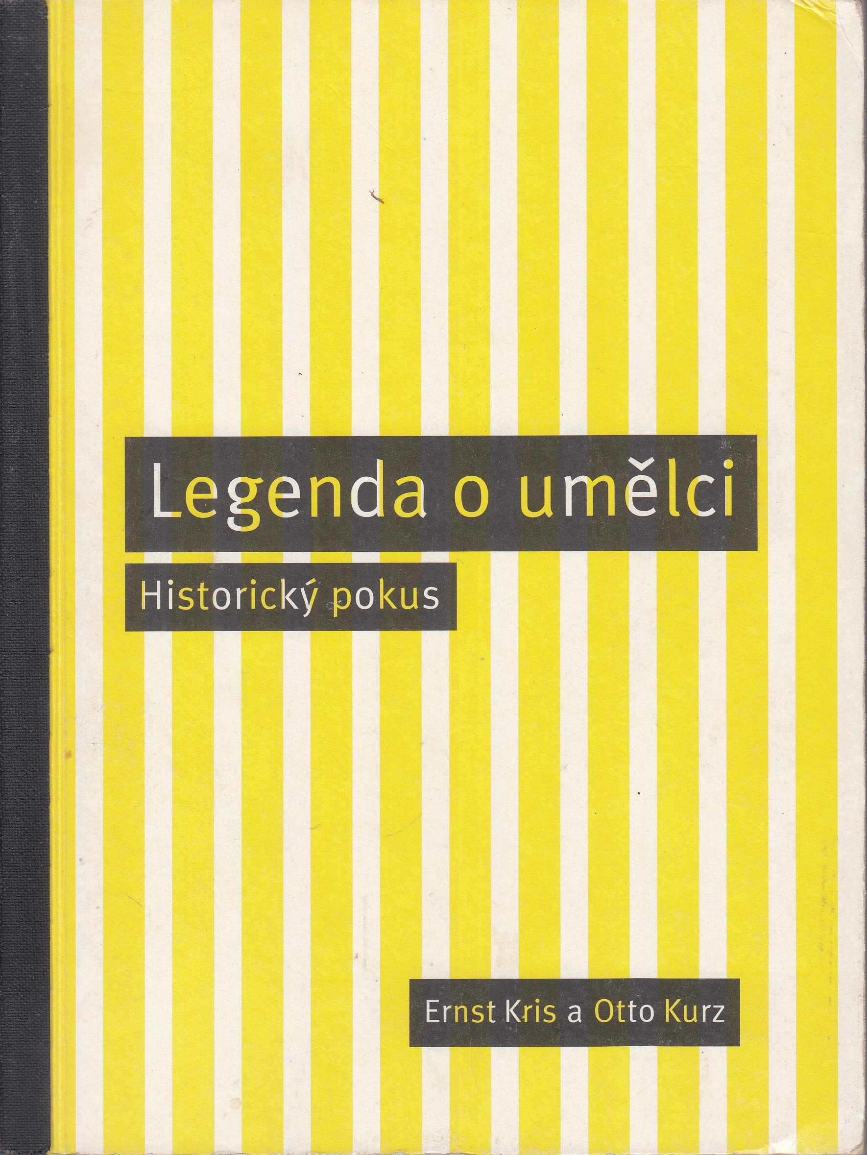 Legenda o umělci : historický pokus