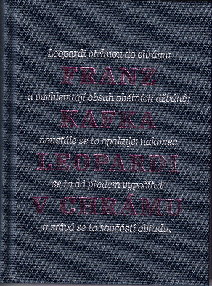 Leopardi v chrámu