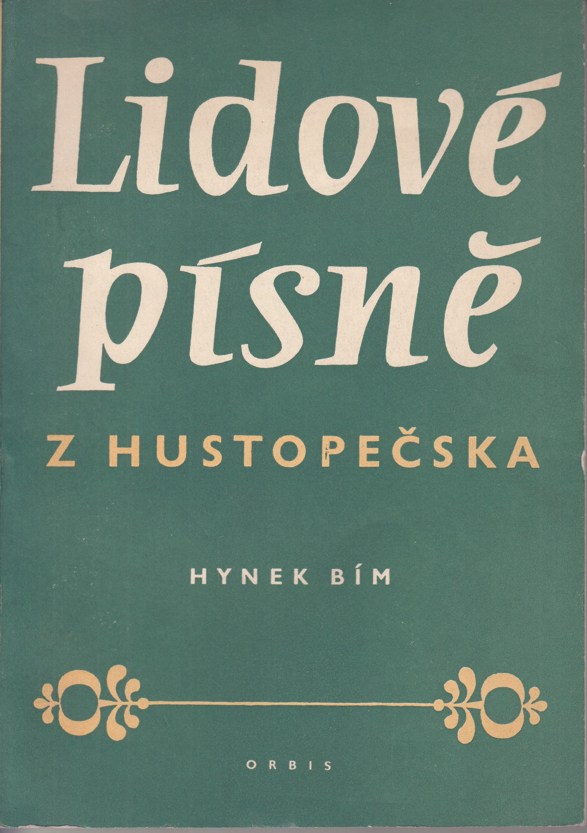 Lidové písně z Hustopečska - noty