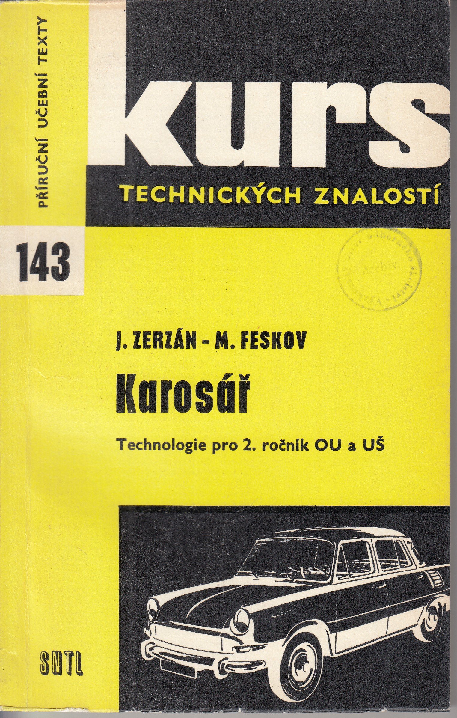 Karosář : Technologie pro 2. roč. odb. učilišť a učňovských škol