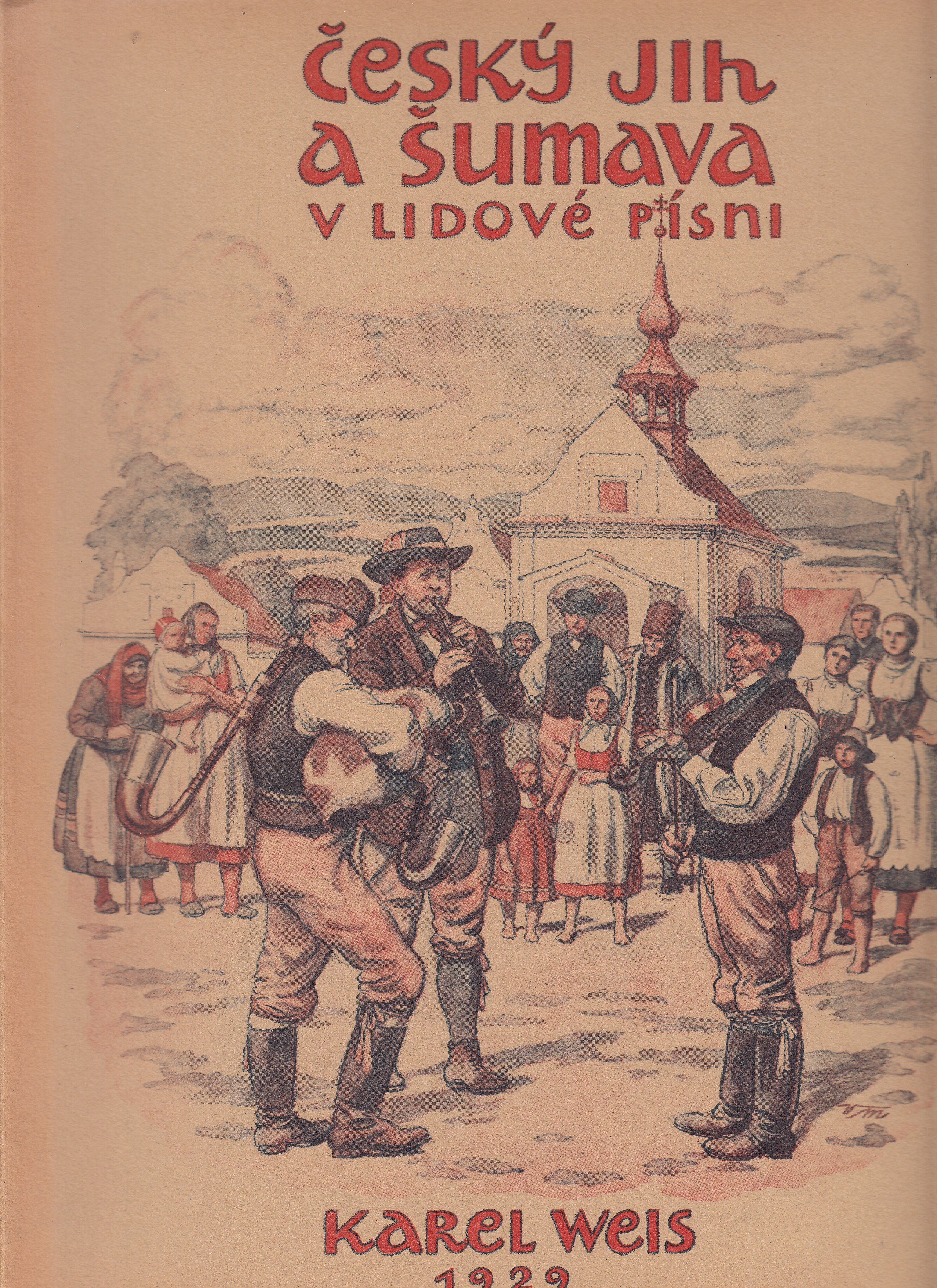 Český jih a Šumava v lidové písni - díl 4. - noty