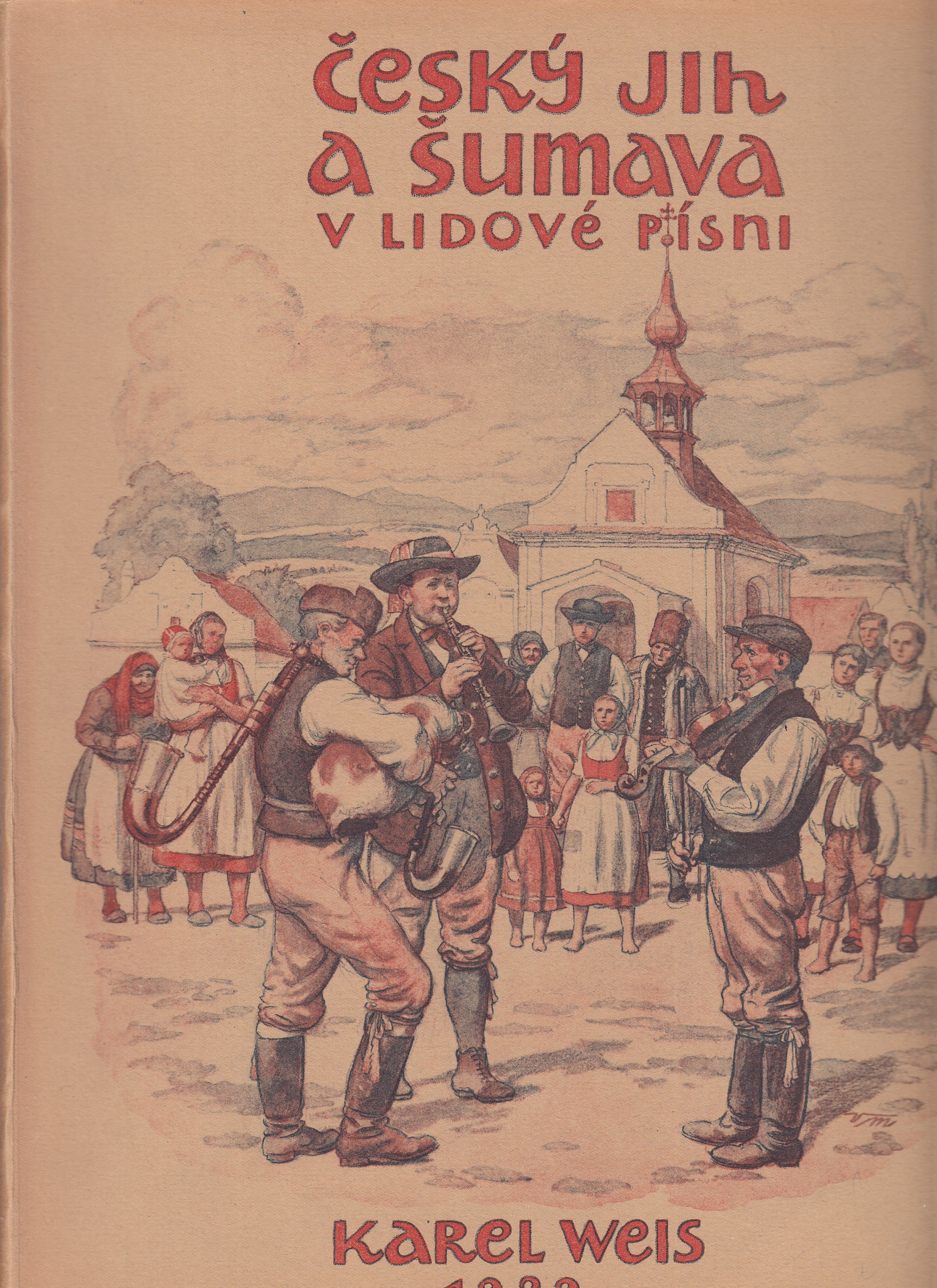 Český jih a Šumava v lidové písni - díl 2. - noty