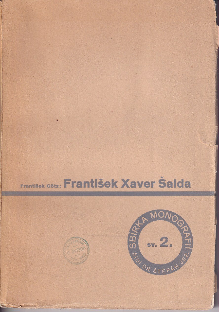 František Xaver Šalda - podpis