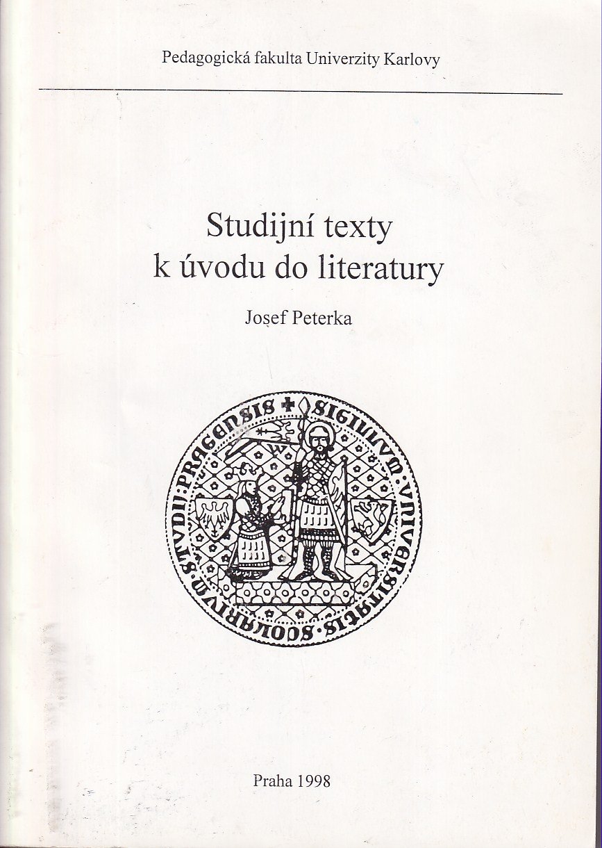 Studijní texty k úvodu do literatury