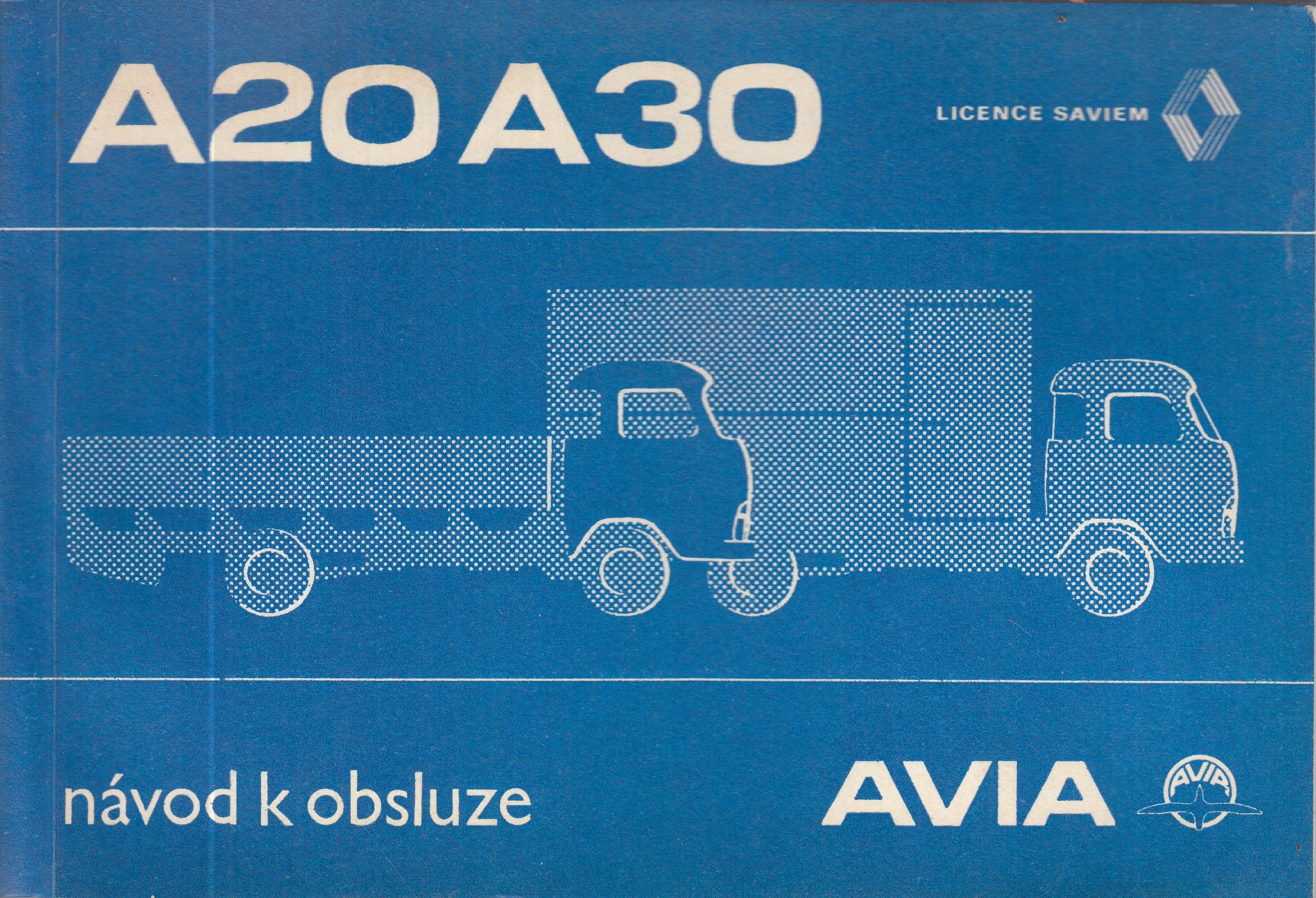 Avia A20 A30 návod k obsluze