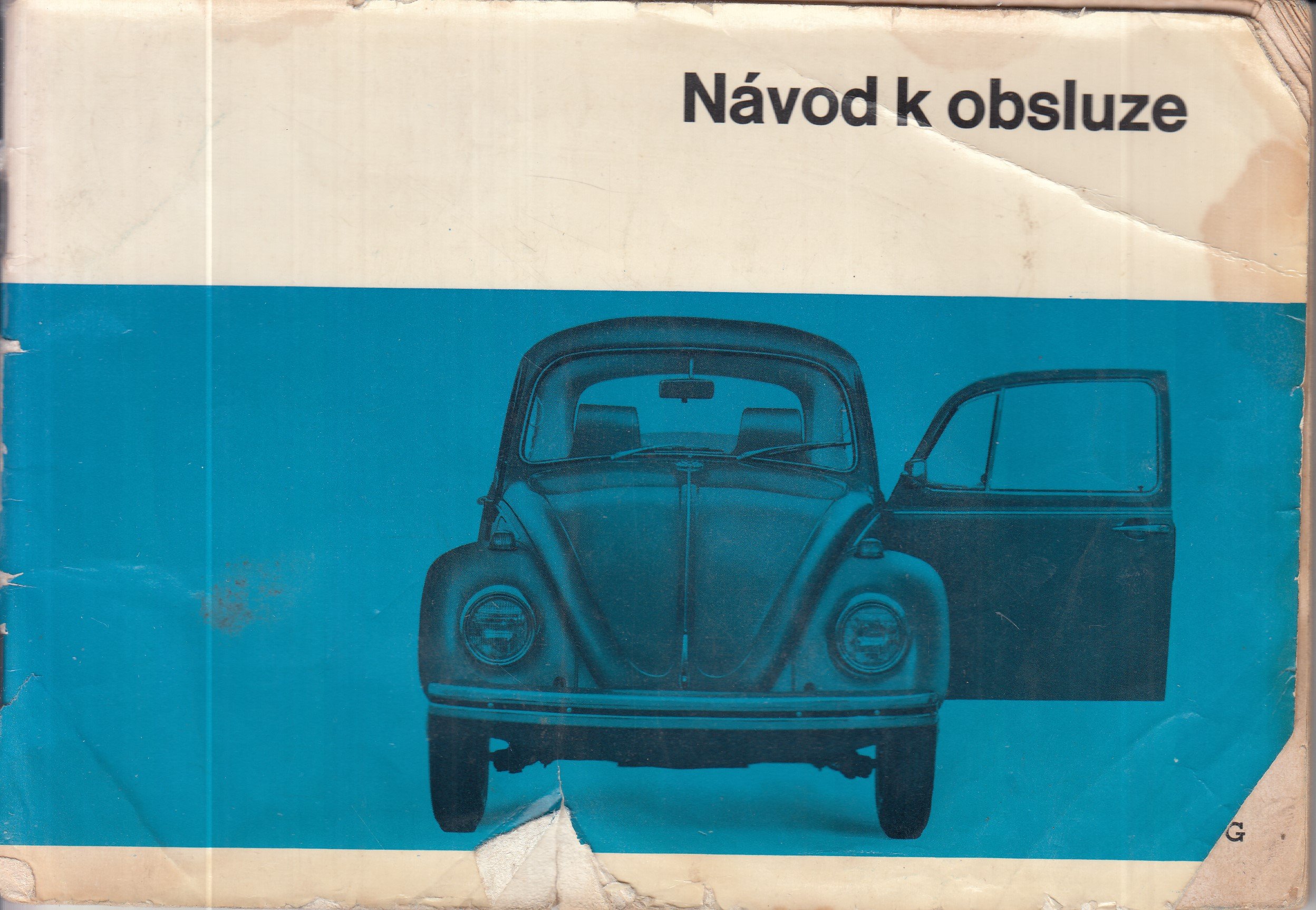 Návod k obsluze VW 1500, VW 1300, VW 1200