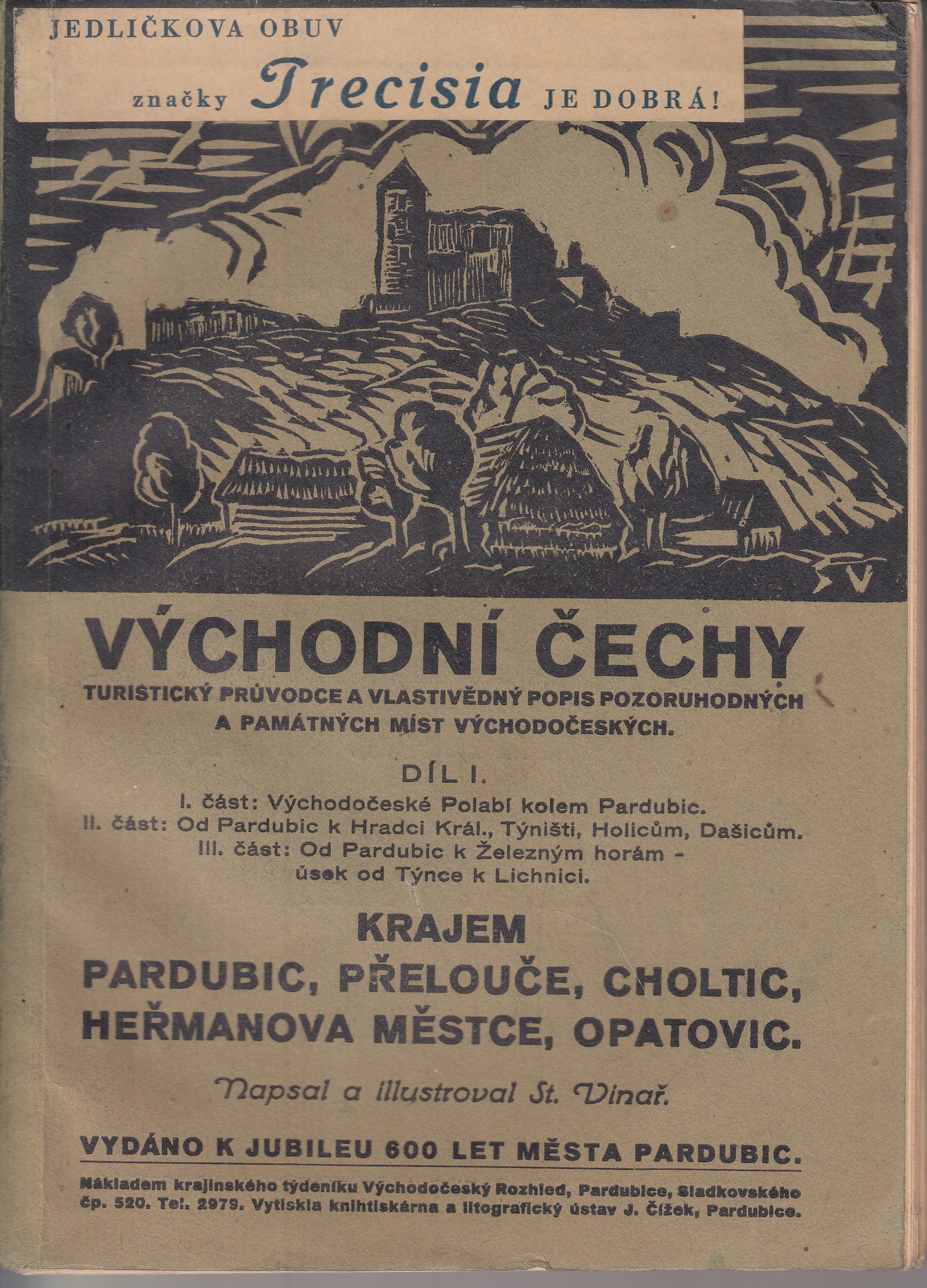 Východní Čechy - turistický a výletní průvodce po památných a pozoruhodných místech východočeských I.