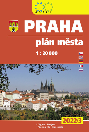 Praha plán města