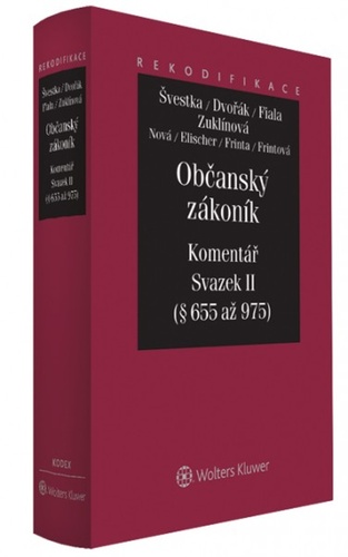 Občanský zákoník  Svazek III Komentář