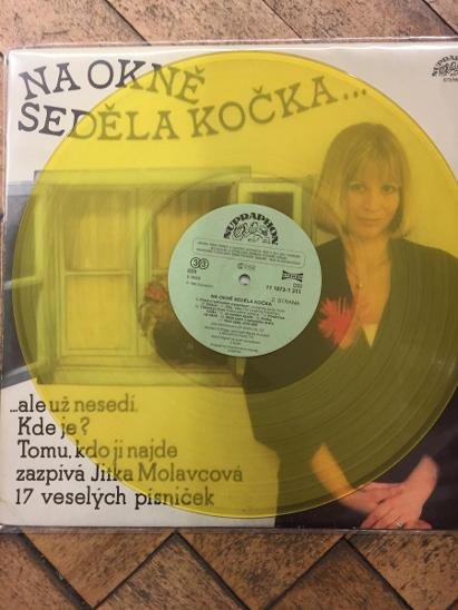 Na Okně Seděla Kočka - žlutý vinyl