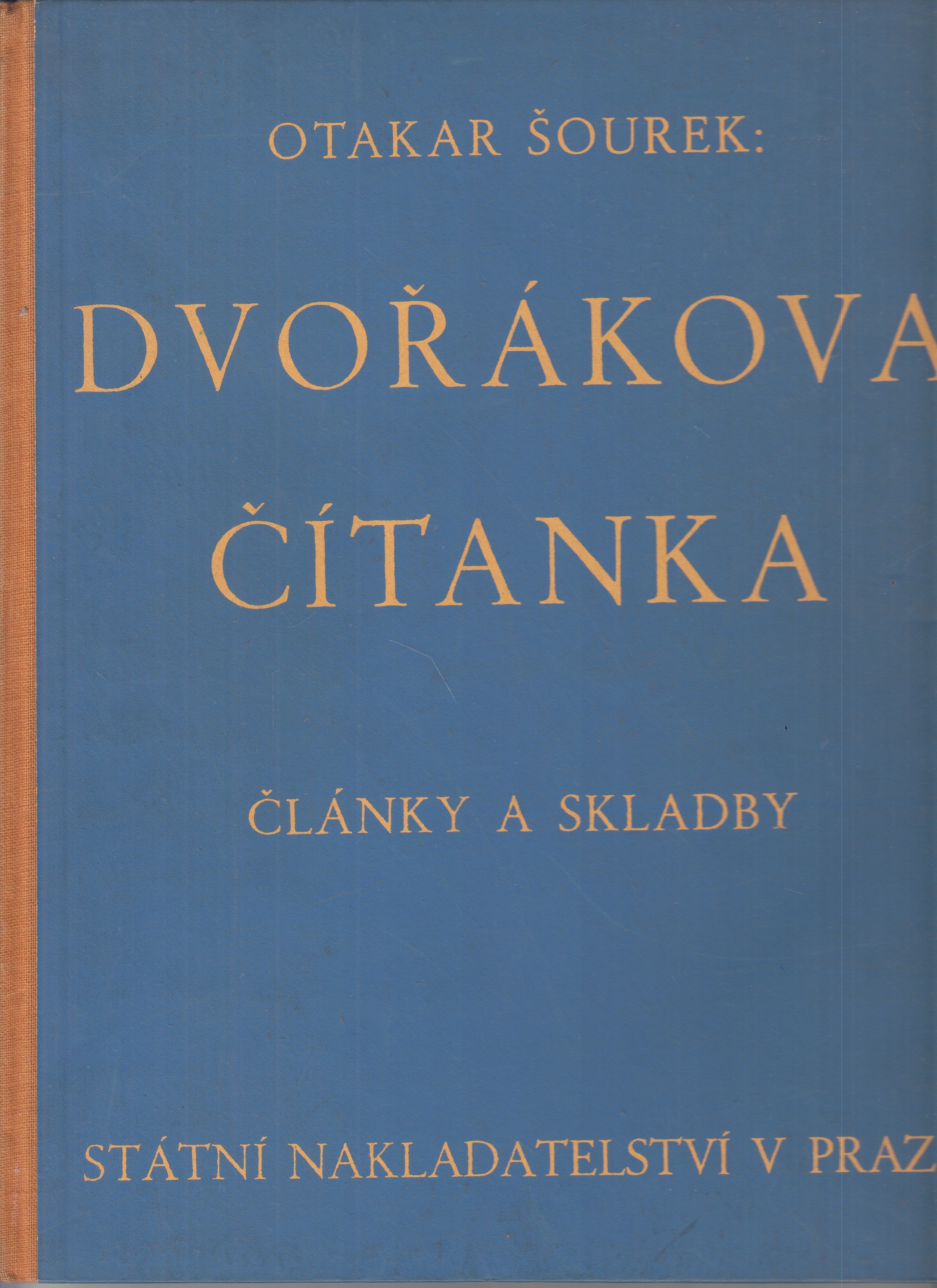 Dvořákova čítanka - články a skladby - noty