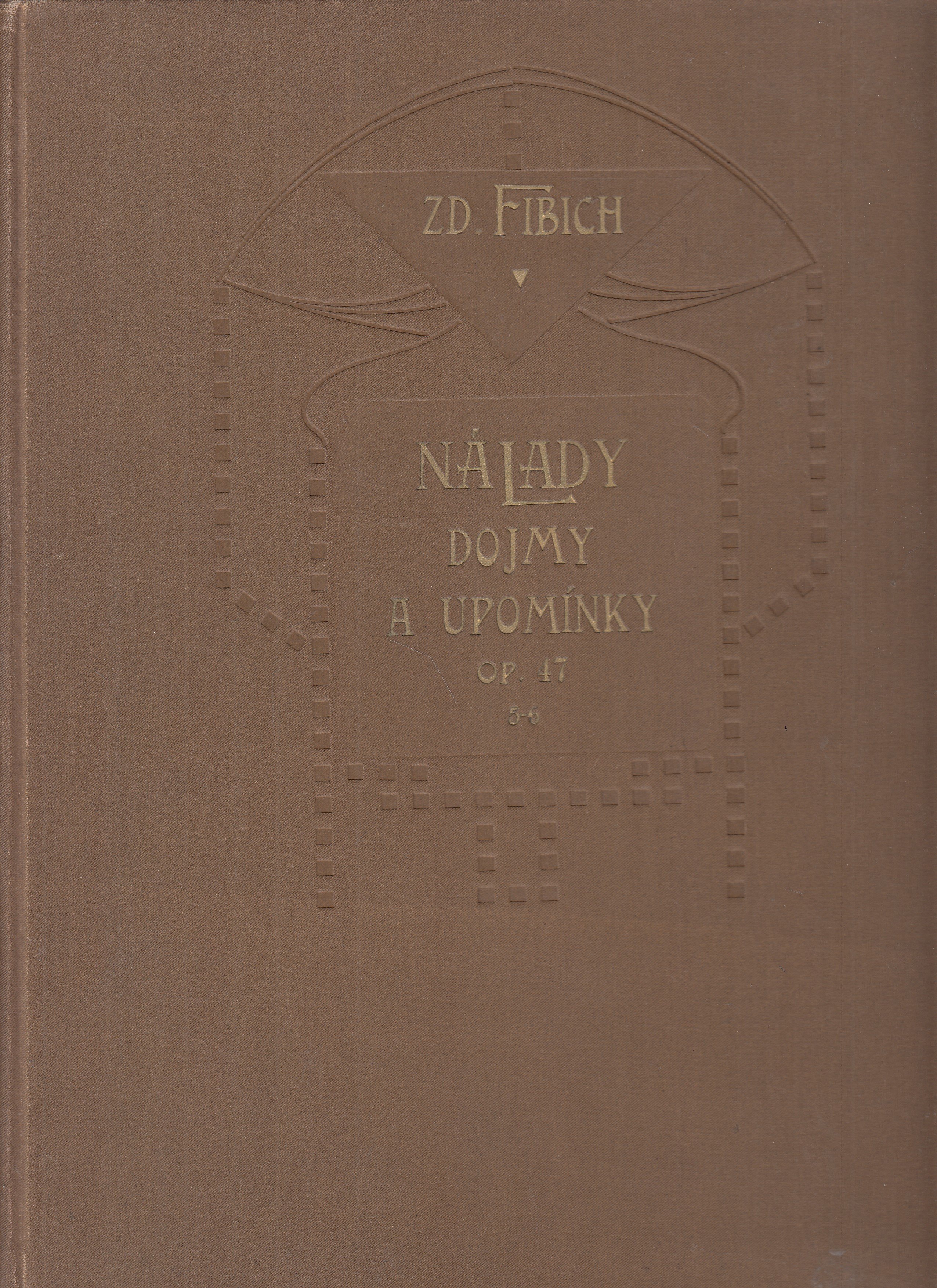 Nálady, dojmy a upomínky - opus 47 - 6.- 10. sešit - noty