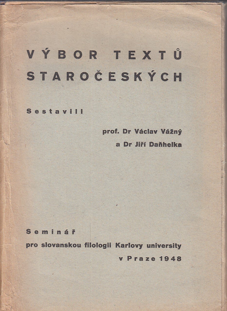 Výbor textů staročeských