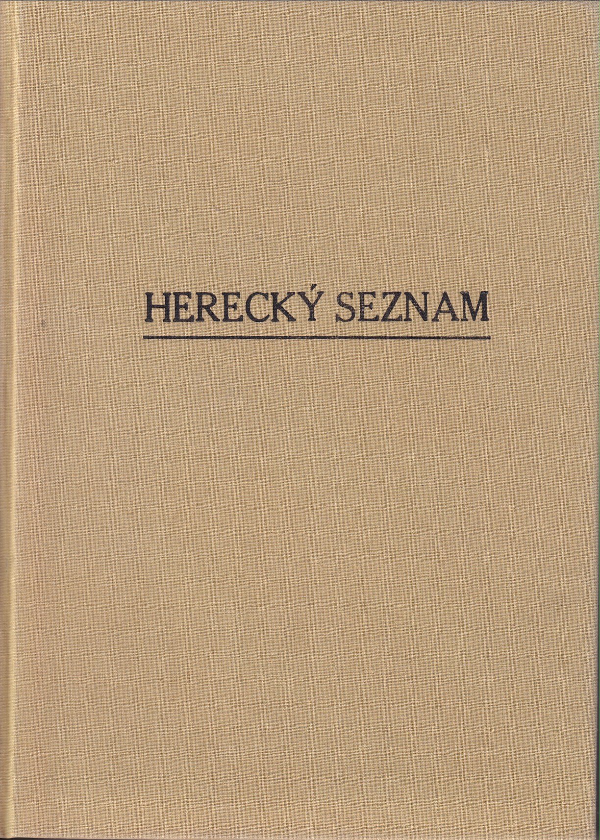 Herecký seznam 1982/1983