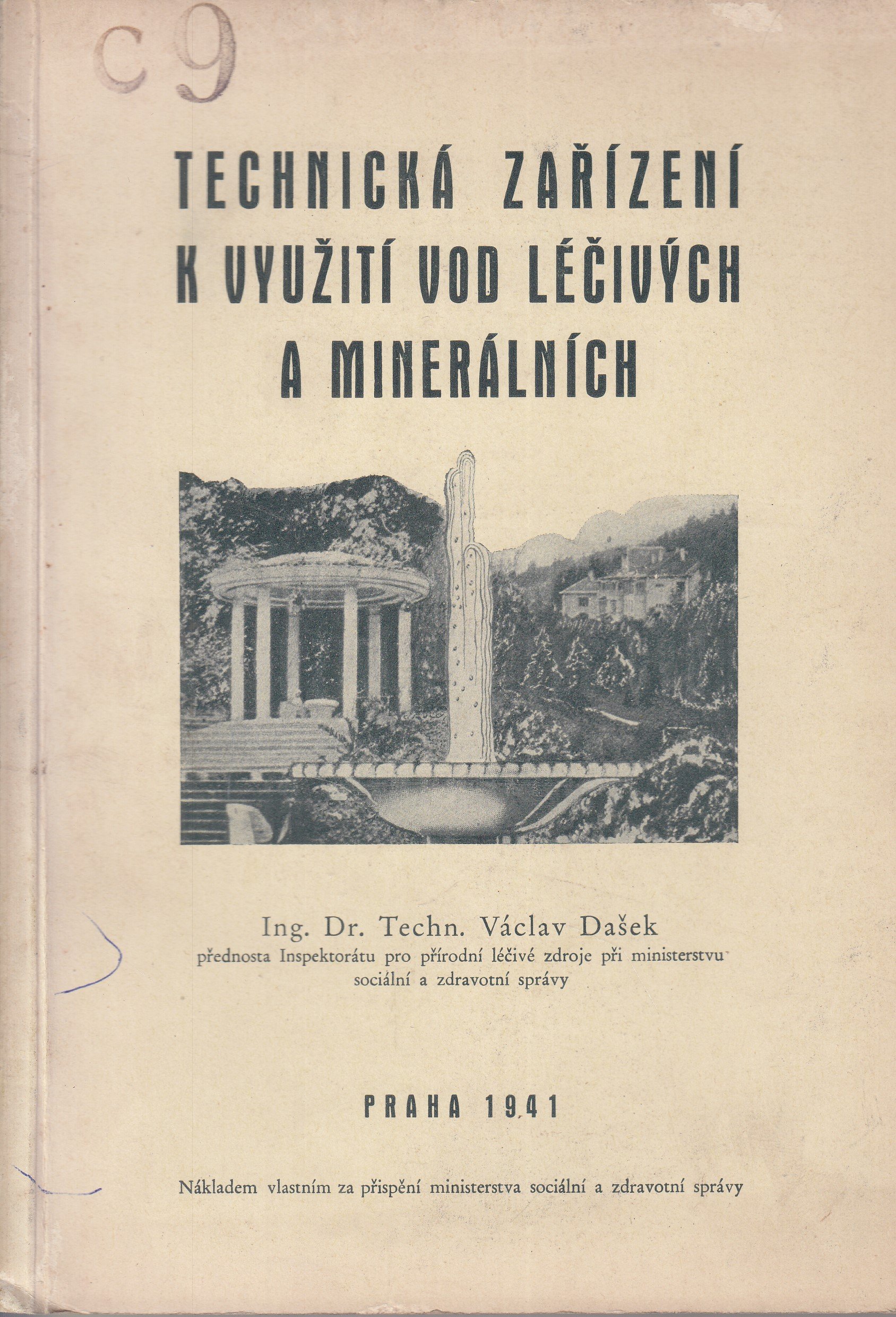 Technická zařízení k využití vod léčivých a minerálních