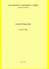 Sanoterapie : (jeden ze směrů somatické psychoterapie)