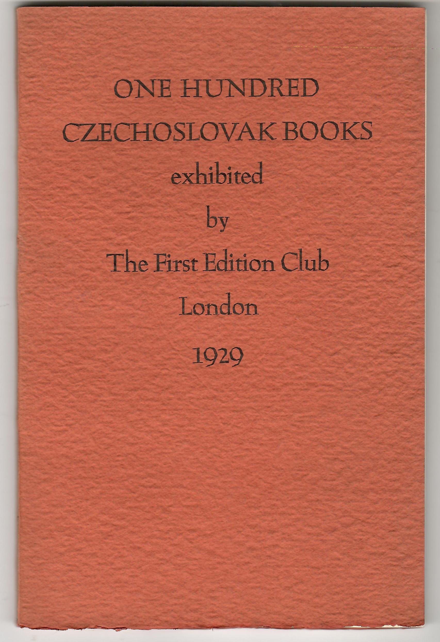 One hundred czechoslovakia books  (Sto československých knih)