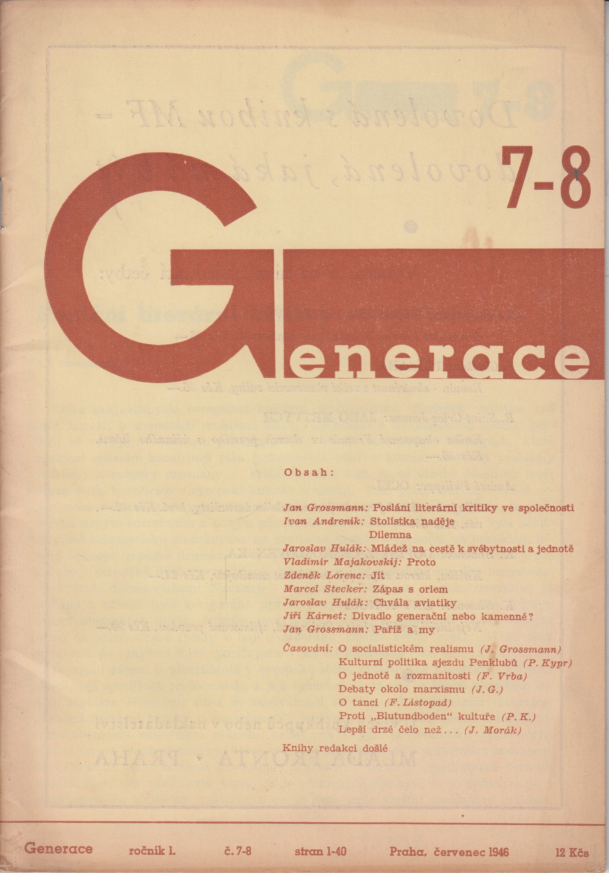 Generace : ročník 1, č. 7-8