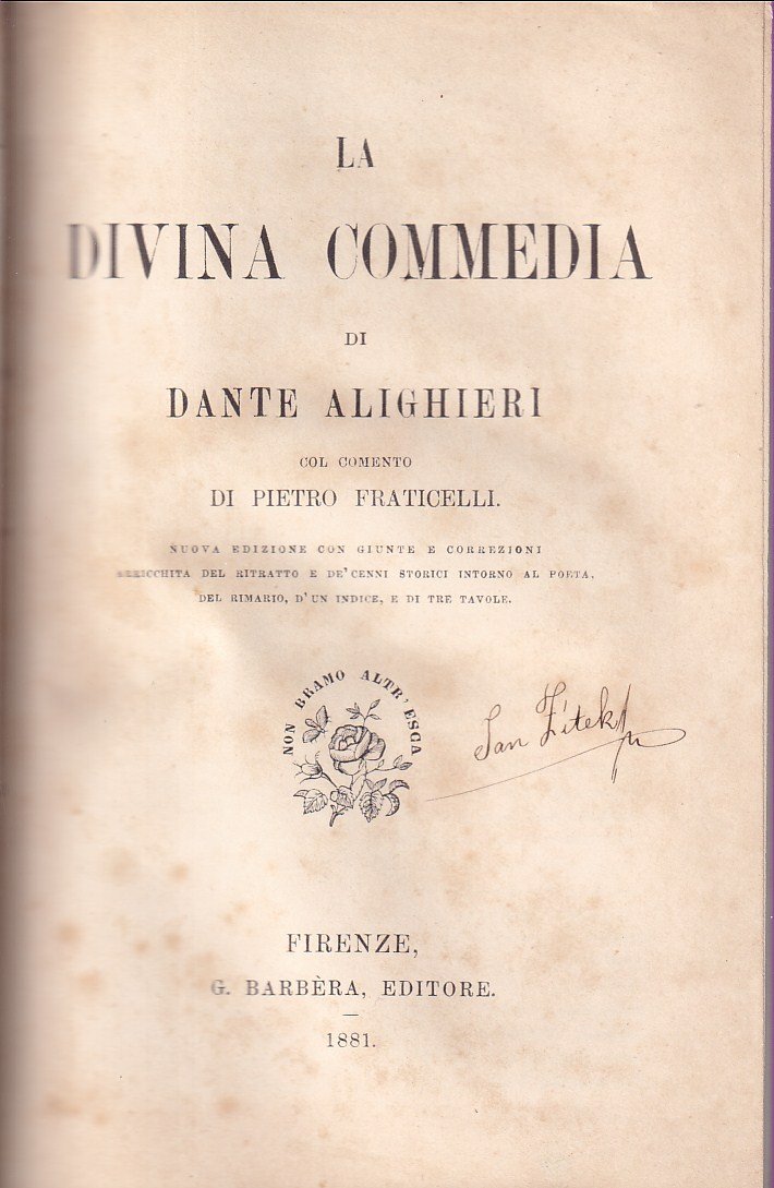 La Divina Commedia