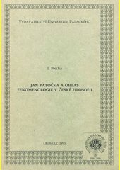 Jan Patočka a ohlas fenomenologie v české filosofii