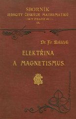 Elektřina a magnetismus : výklady theoretické