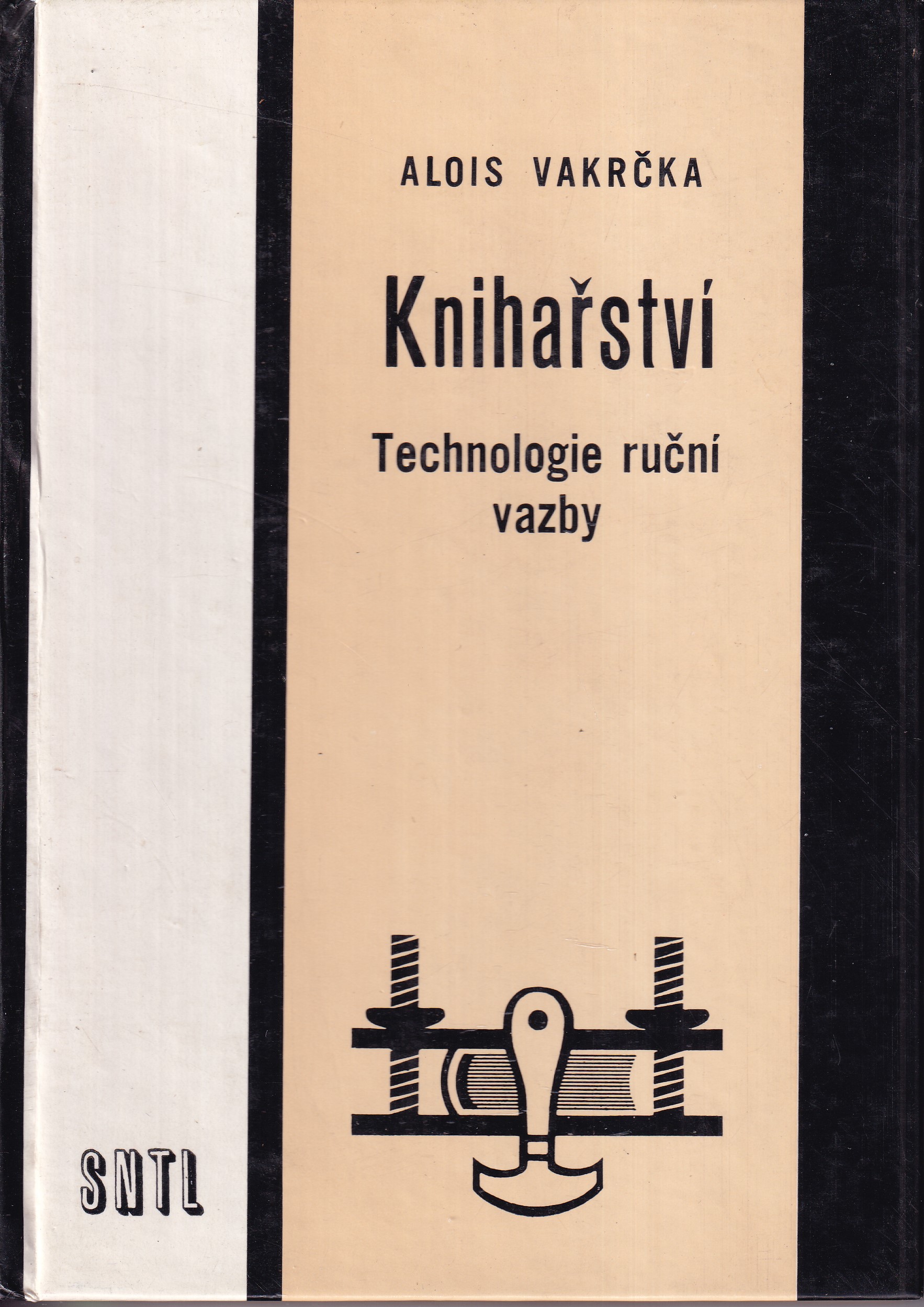 Knihařství : technologie ruční vazby, Alois Vakrčka