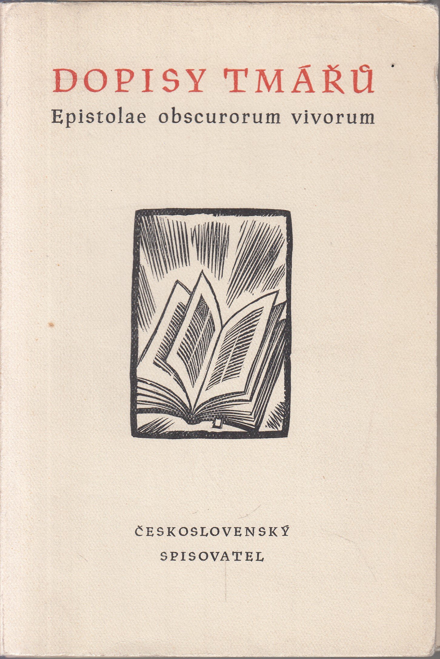 Dopisy tmářů : Epistolae obscurorum vivorum