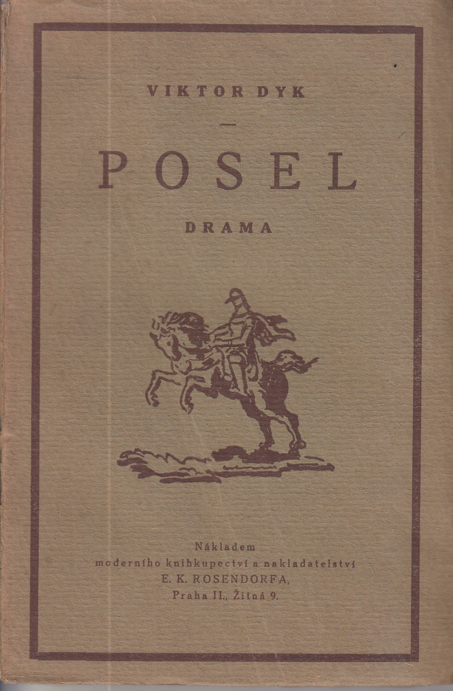 Posel - podpis autora