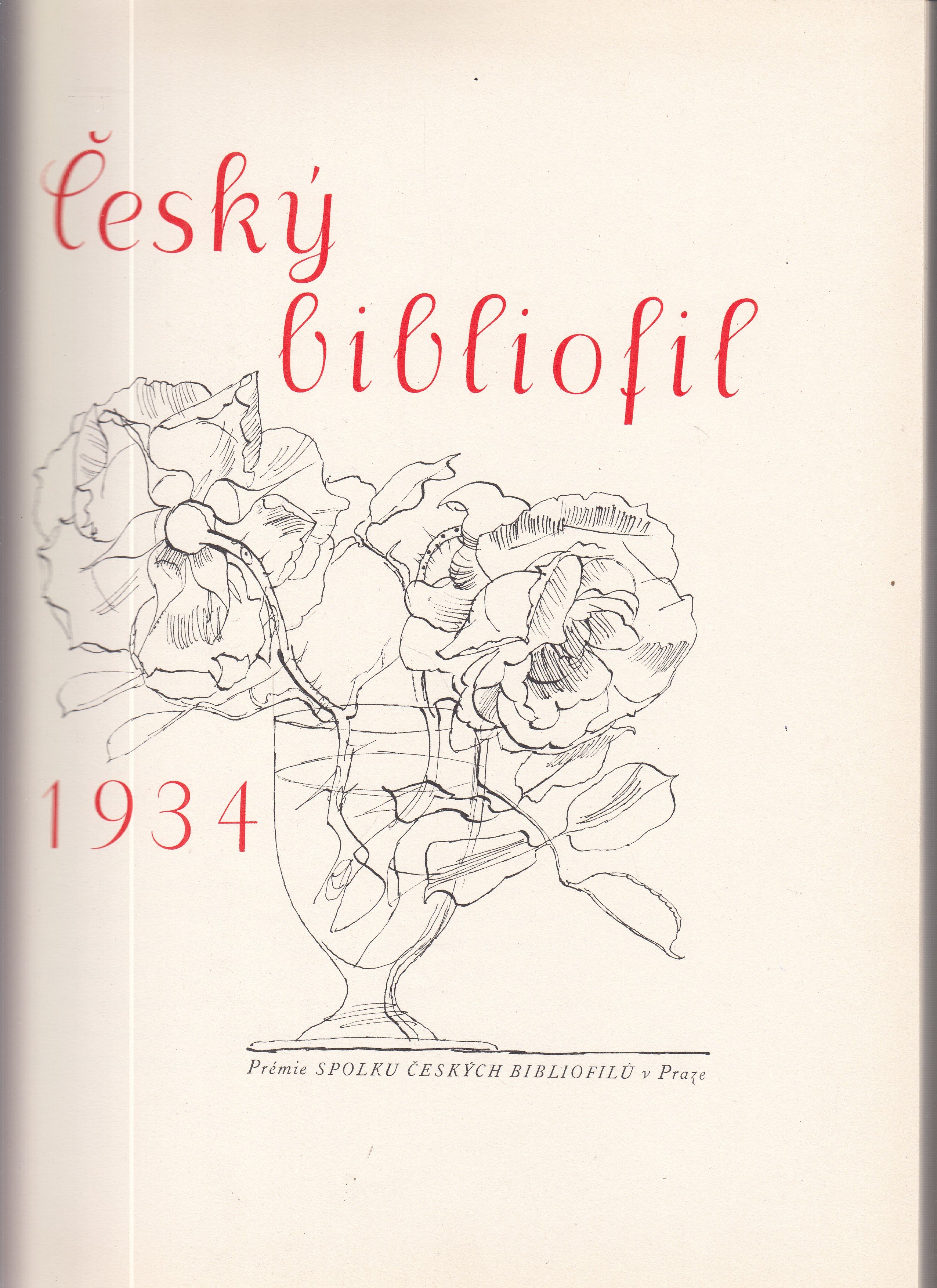 Český bibliofil 1934