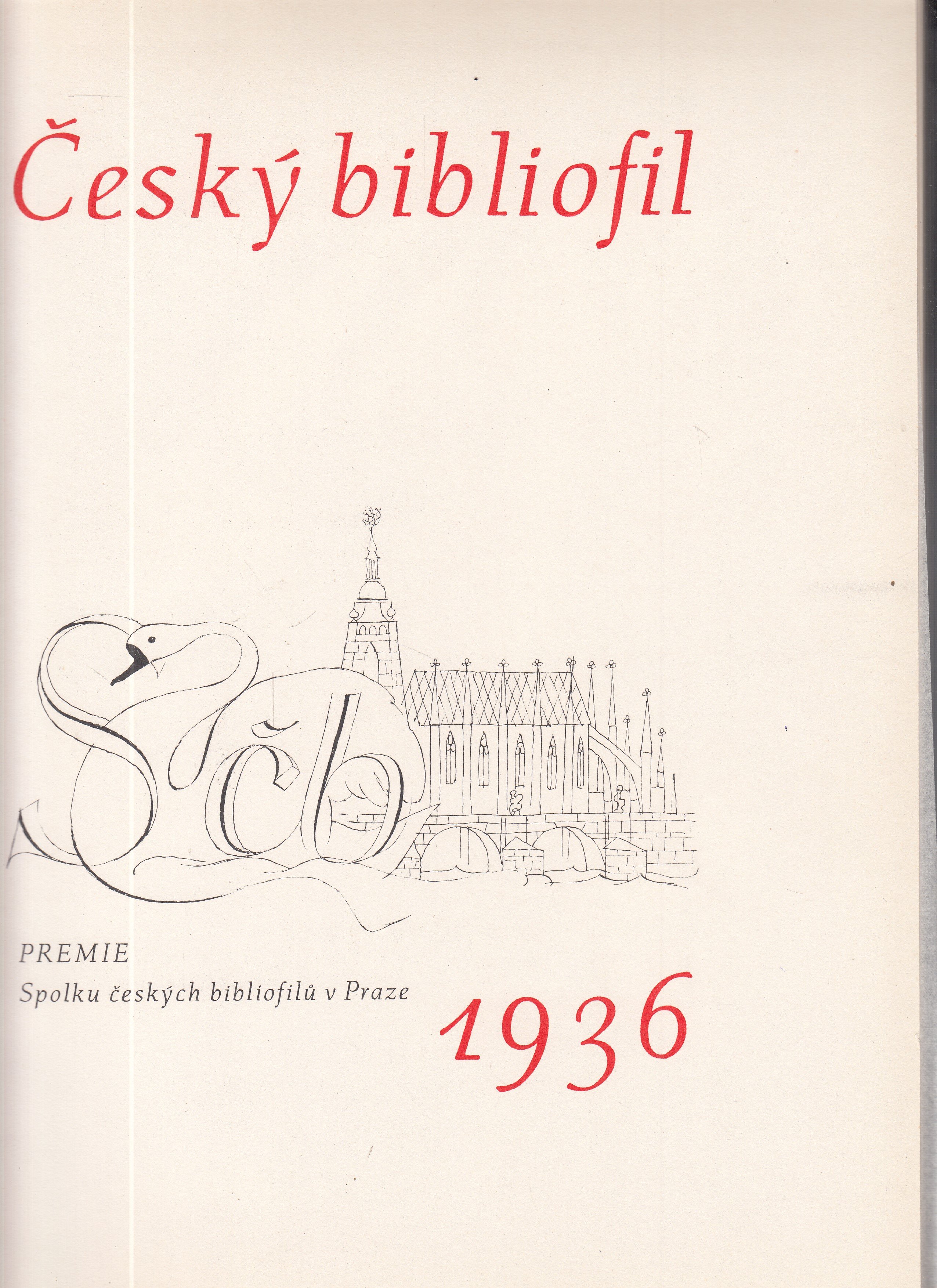 Český bibliofil 1936