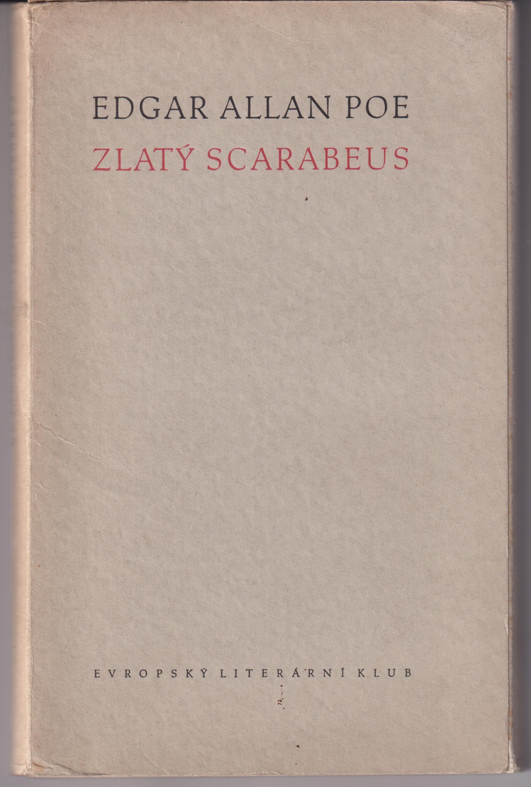 Zlatý scarabeus - Tři povídky